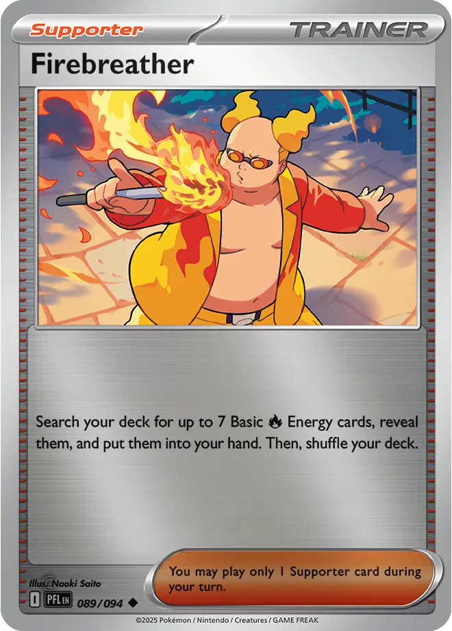 Firebreather Phantasmal Flames Uncommon • 089/094 Reverse Holofoil