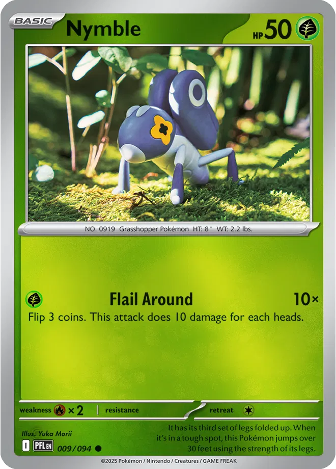 Nymble Phantasmal Flames Common • 009/094 Reverse Holofoil