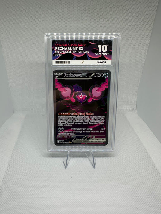 Pecharunt Ex Shrouded Fable Speciall Illustration Rare ACE 10