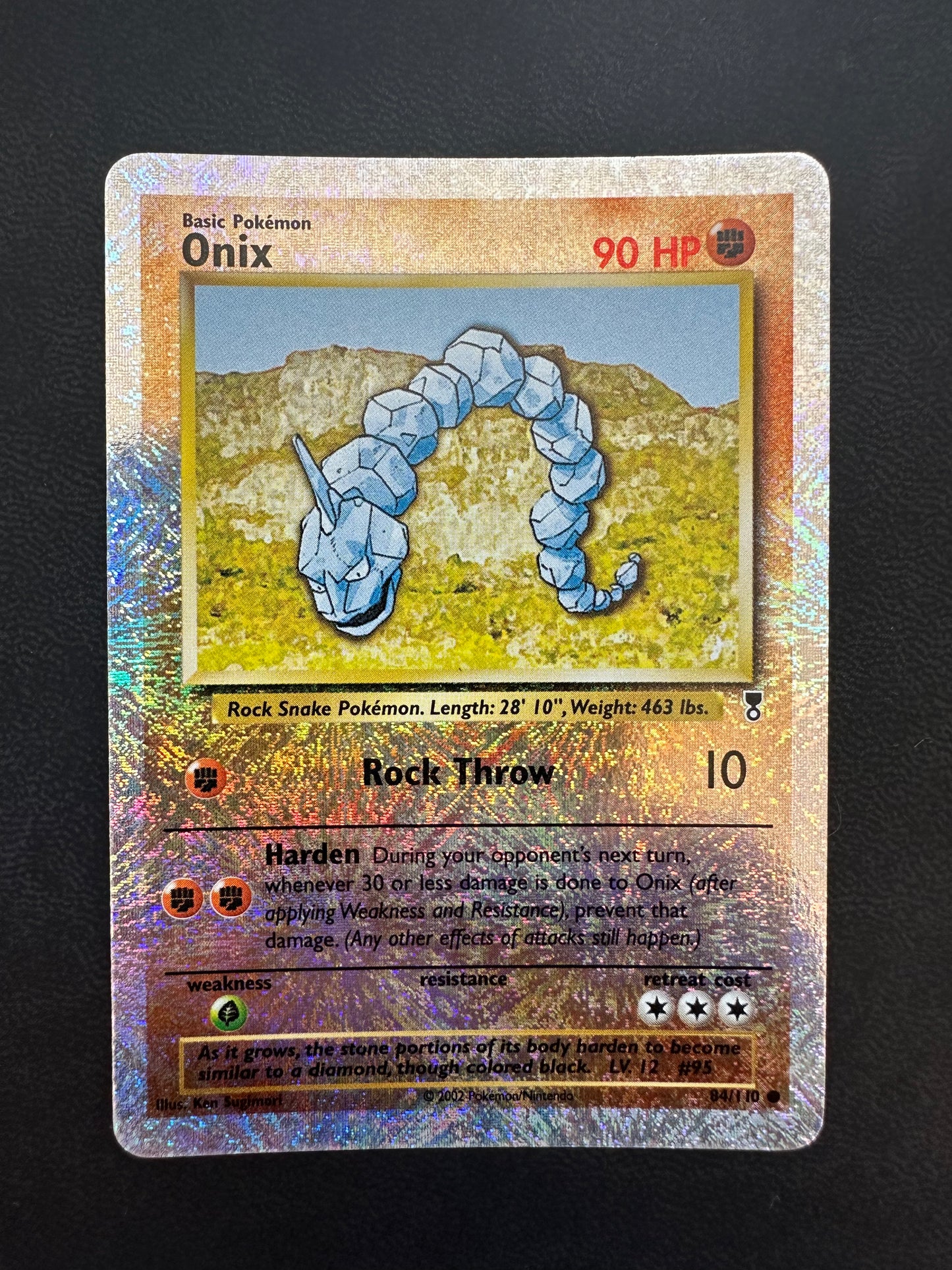Onix Legendary Collection Reverse Holo Rare