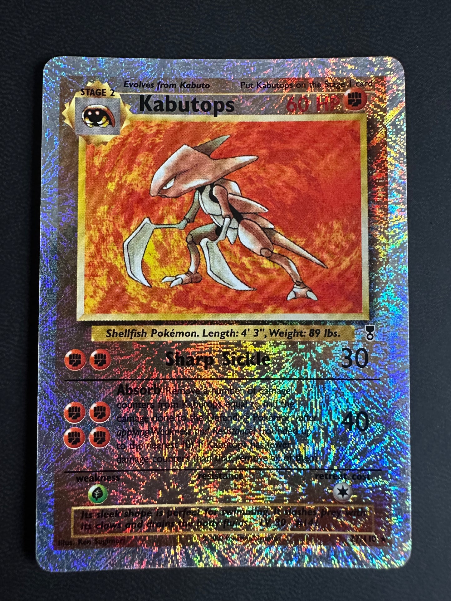 Kabutops M Legendary Collection Reverse Holo Rare