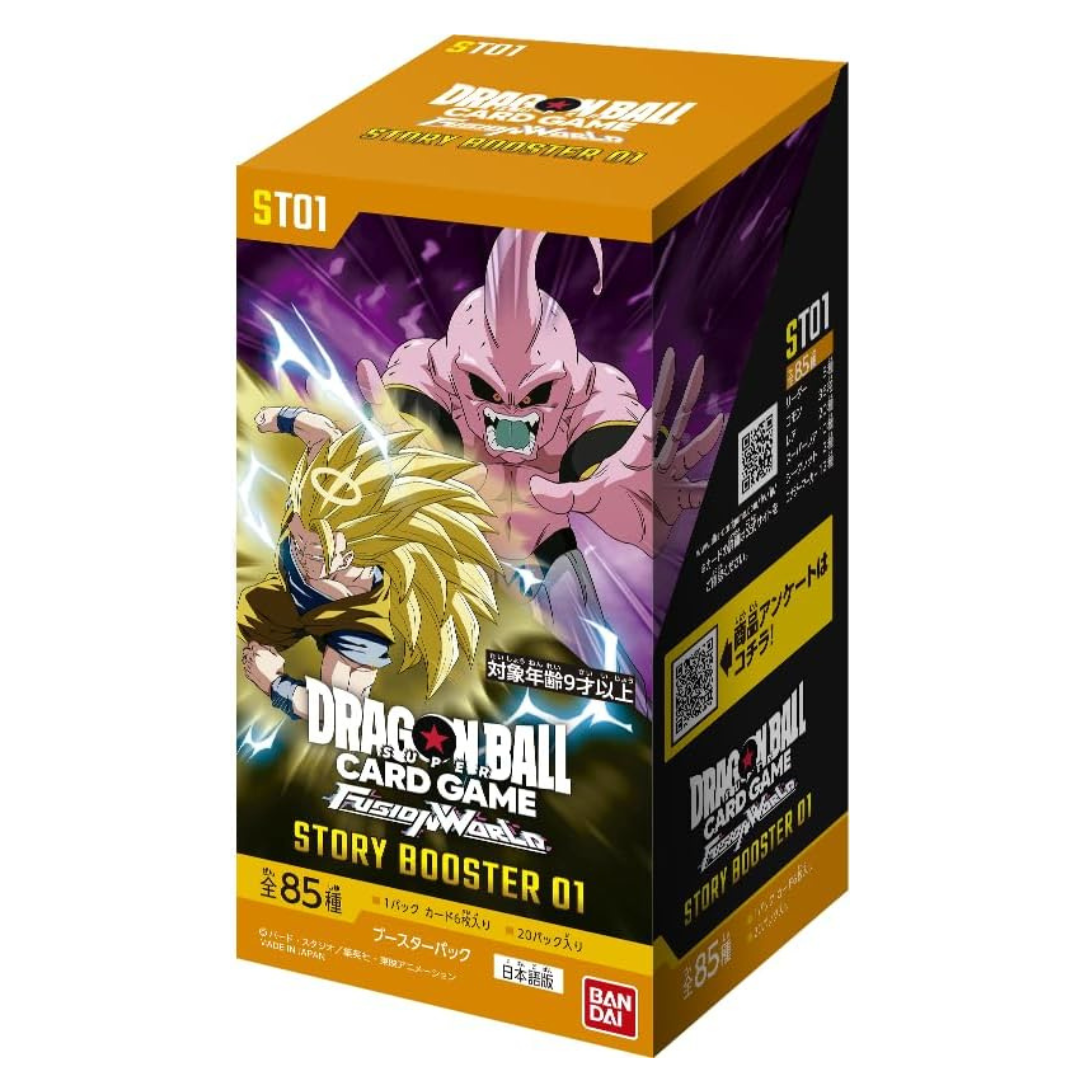 Dragon Ball Super Fusion World ST01 Card Game Japanese Booster Box