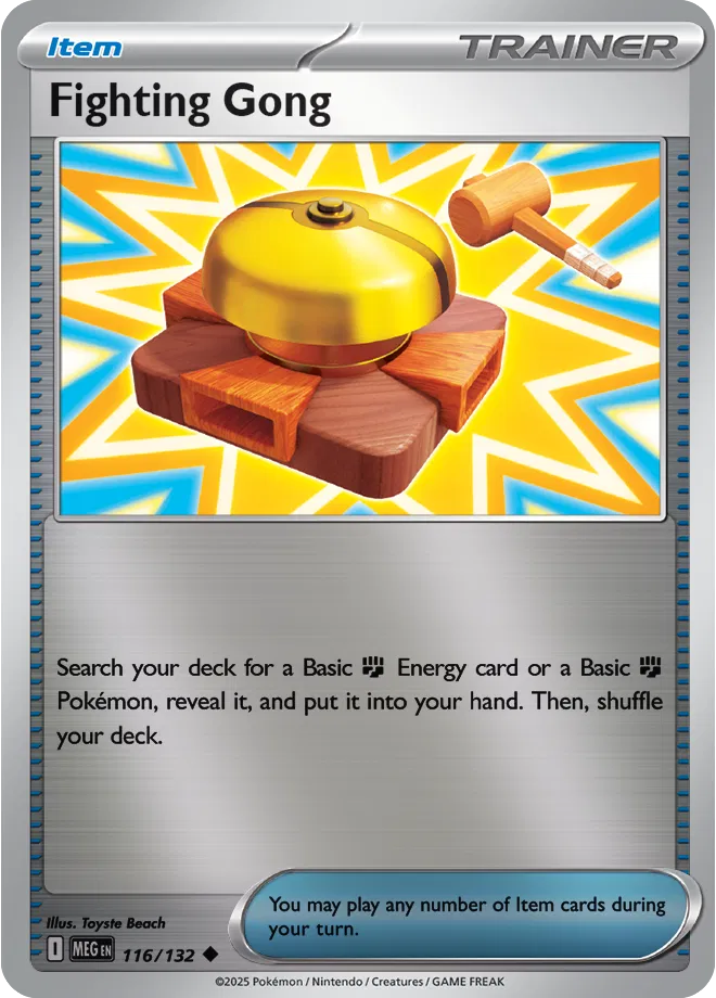 Fighting Gong Mega Evolution Uncommon • 116/132 Reverse Holofoil