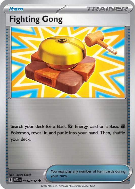 Fighting Gong Mega Evolution Uncommon • 116/132 Reverse Holofoil