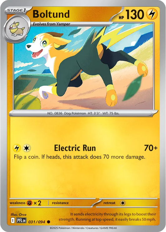 Boltund Phantasmal Flames Common • 031/094 Reverse Holofoil