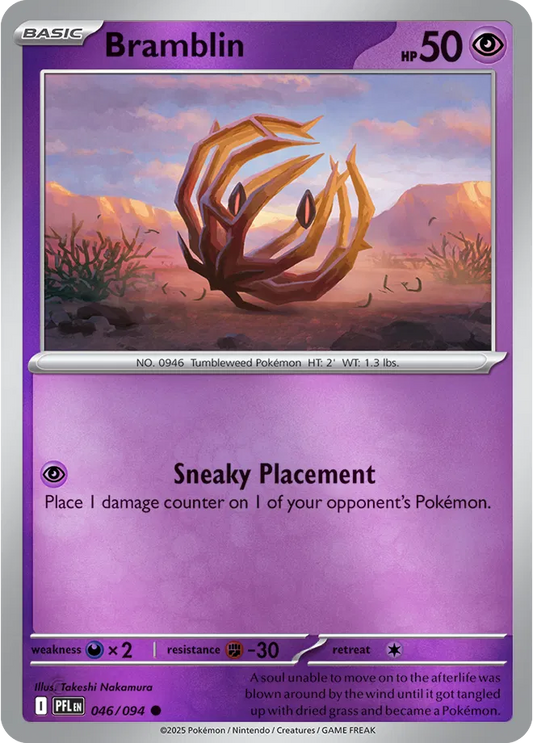 Bramblin Phantasmal Flames Common • 046/094 Reverse Holofoil