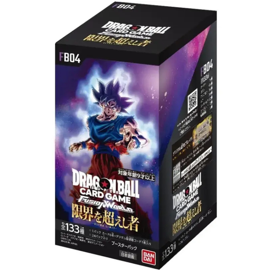 Dragon Ball Super Card Game Fusion World Ultra Limit Booster pack Box FB04