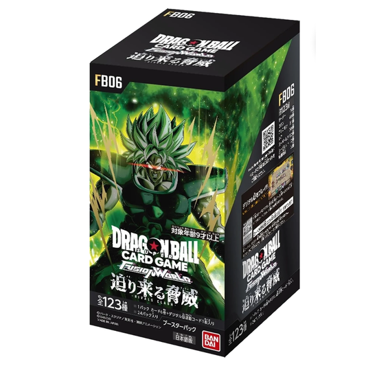 Dragon Ball Super Fusion World Rivals Clash Booster Box FB06 JP