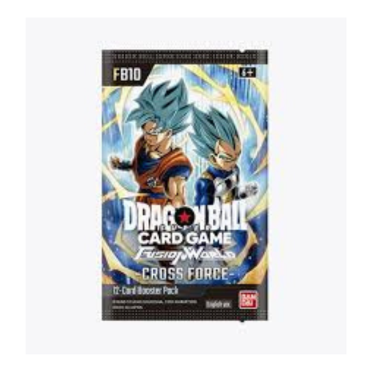 Dragon Ball Super Fusion Cross Force Booster Pack ENGLISH FB-10