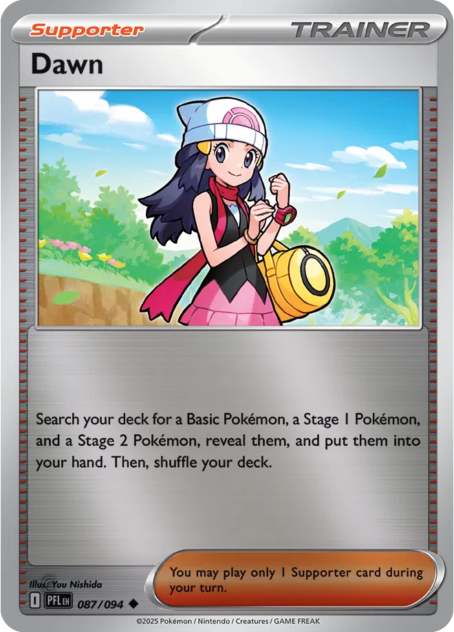 Dawn Phantasmal Flames Uncommon • 087/094 Reverse Holofoil