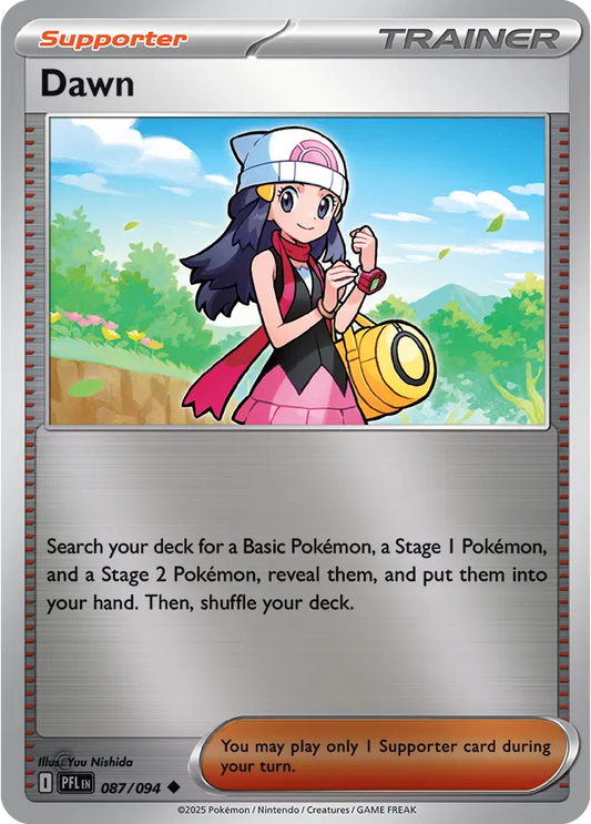 Dawn Phantasmal Flames Uncommon • 087/094 Reverse Holofoil
