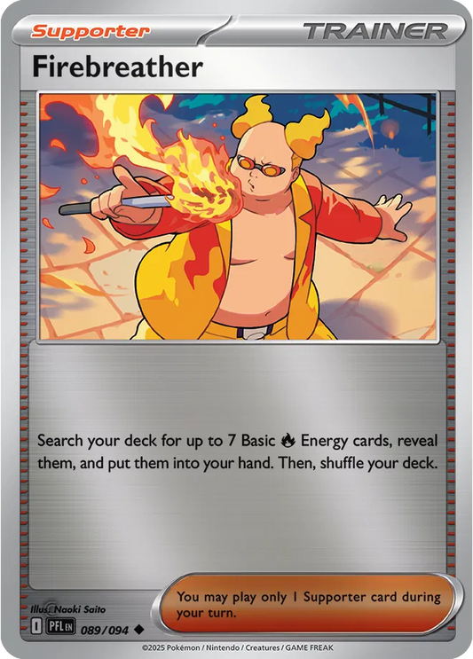 Firebreather Phantasmal Flames Uncommon • 089/094 Reverse Holofoil