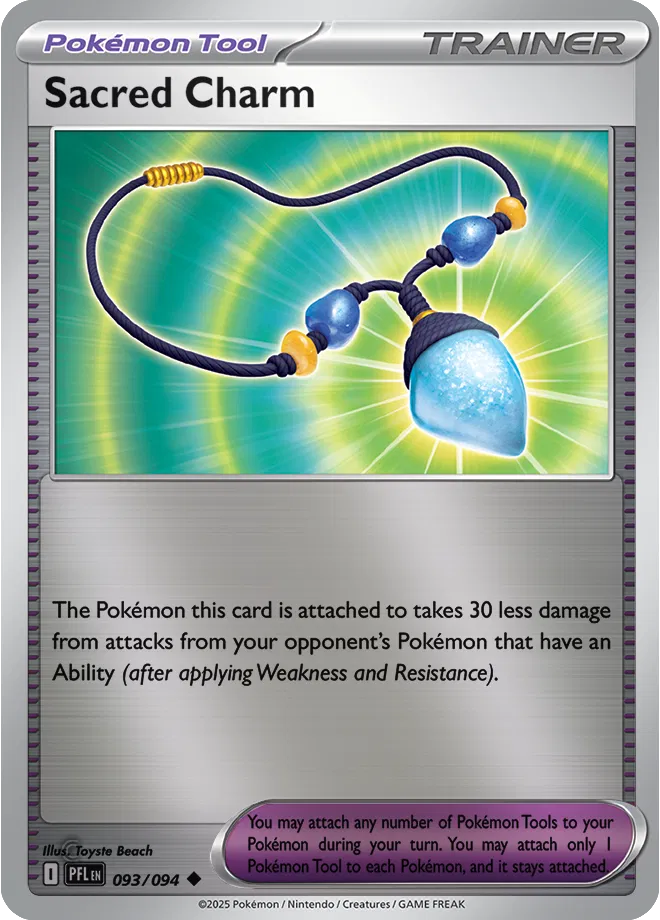 Sacred Charm Phantasmal Flames Uncommon • 093/094 Reverse Holofoil