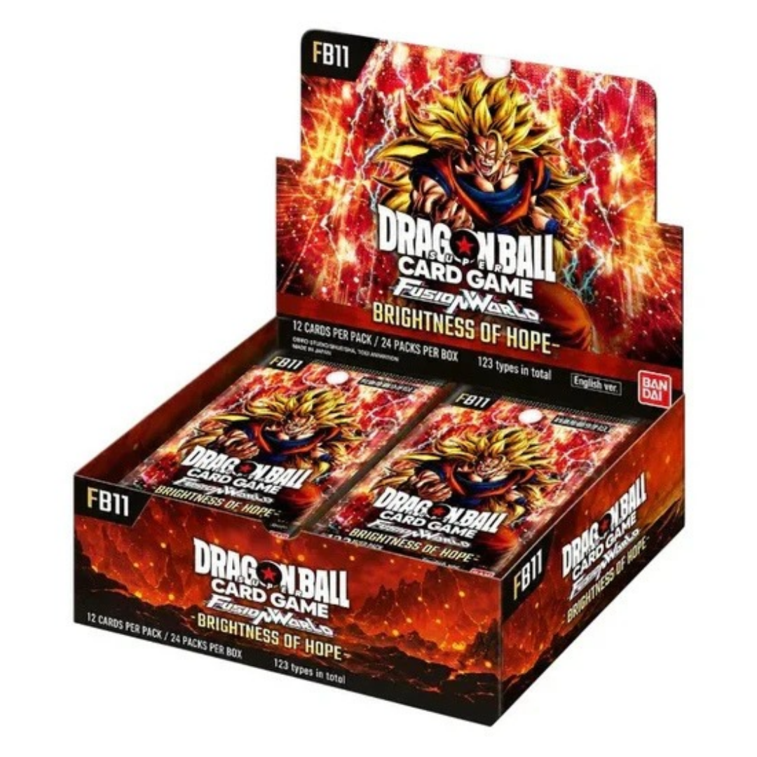 1x Dragon Ball Super Fusion Brightness Of Hope Booster Box ENGLISH FB1 ...