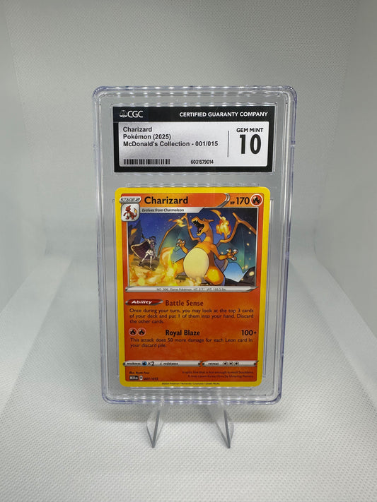 Charizard McDonalds Promo CGC 10