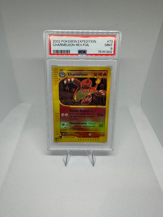 Charmeleon Expedition Rev Holofoil PSA 9