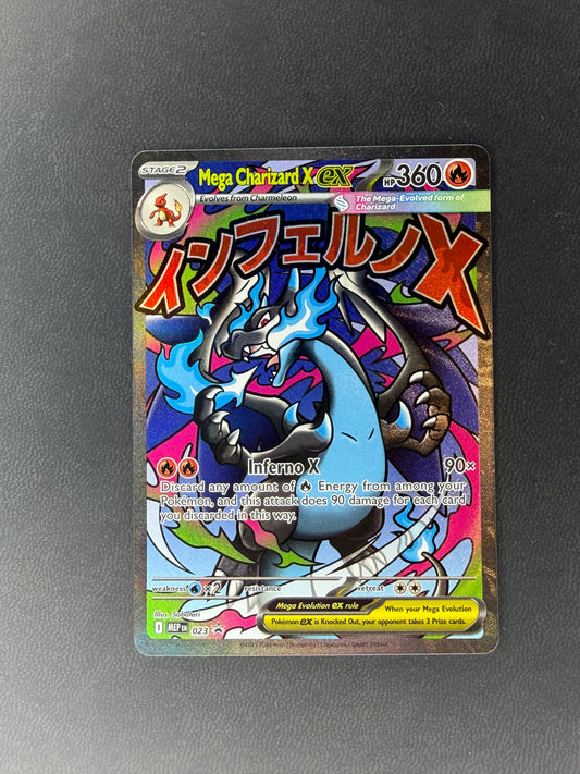 Mega Charizard X ex Mega Evolution Promos Promo • 023 Holofoil