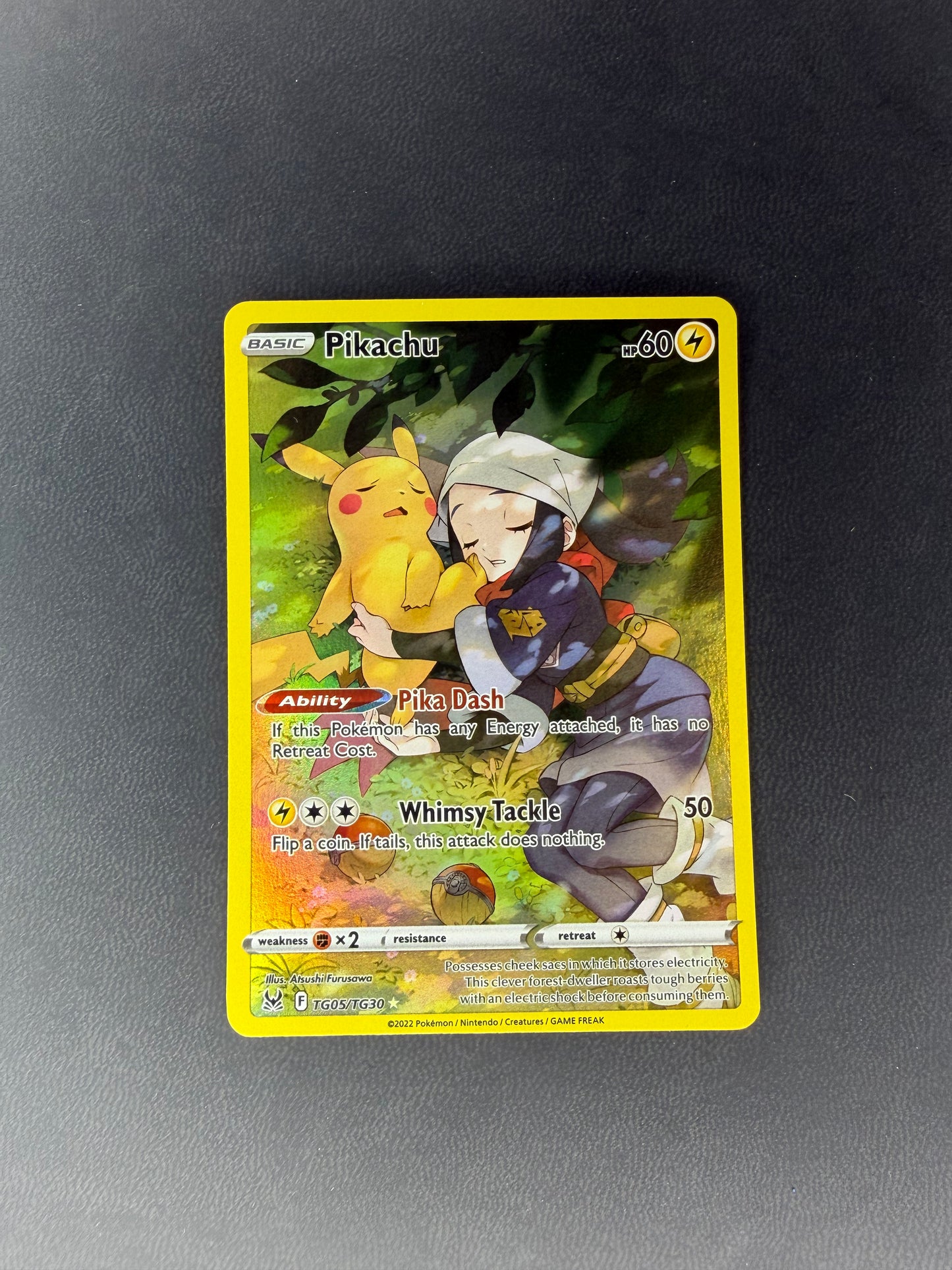 Pikachu Lost Origin Trainer Gallery Ultra Rare