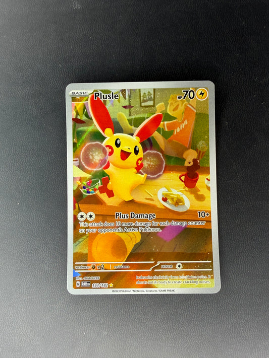 Plusle Paradox Rift Illustration Rare