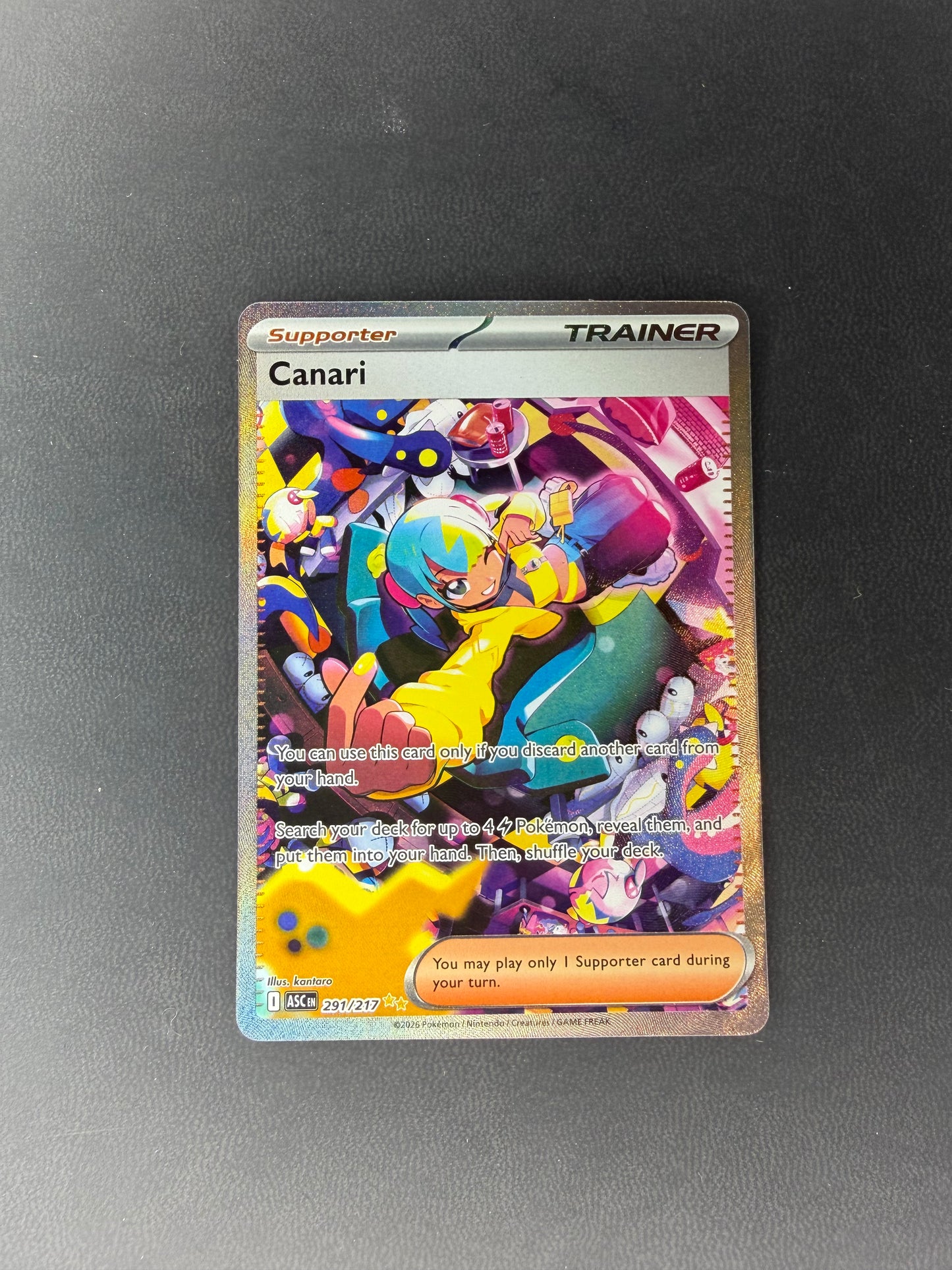 Canari Ascended Heroes Special Illustration Rare