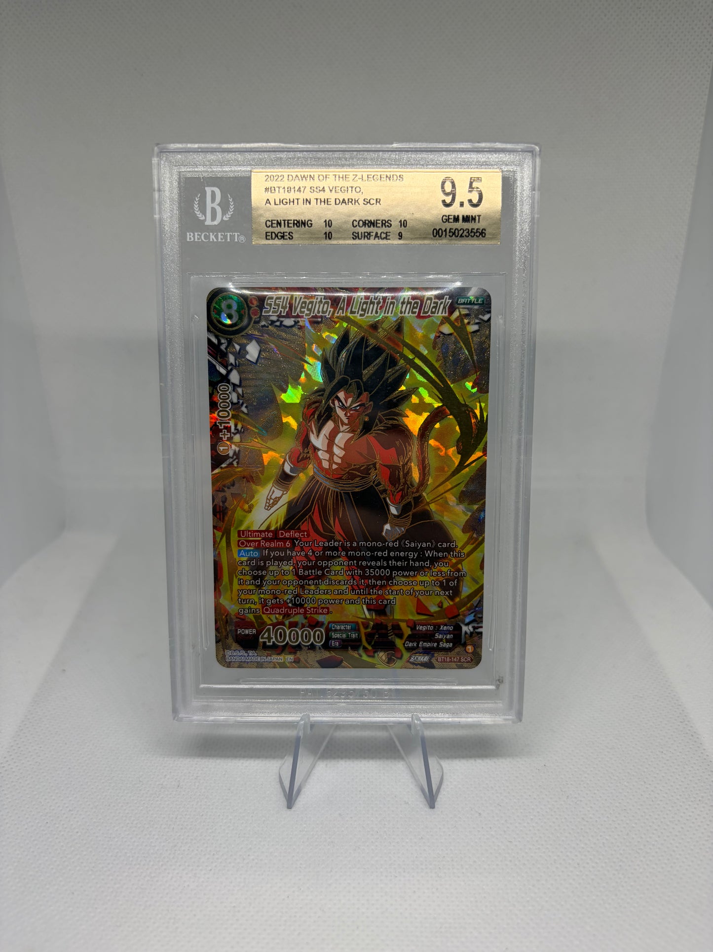 SS4 Vegito, A Light in the Dark BGS 9.5