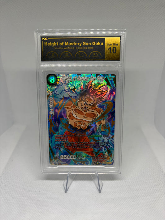 Height of Mastery Son Goku (SPR)PCG 10