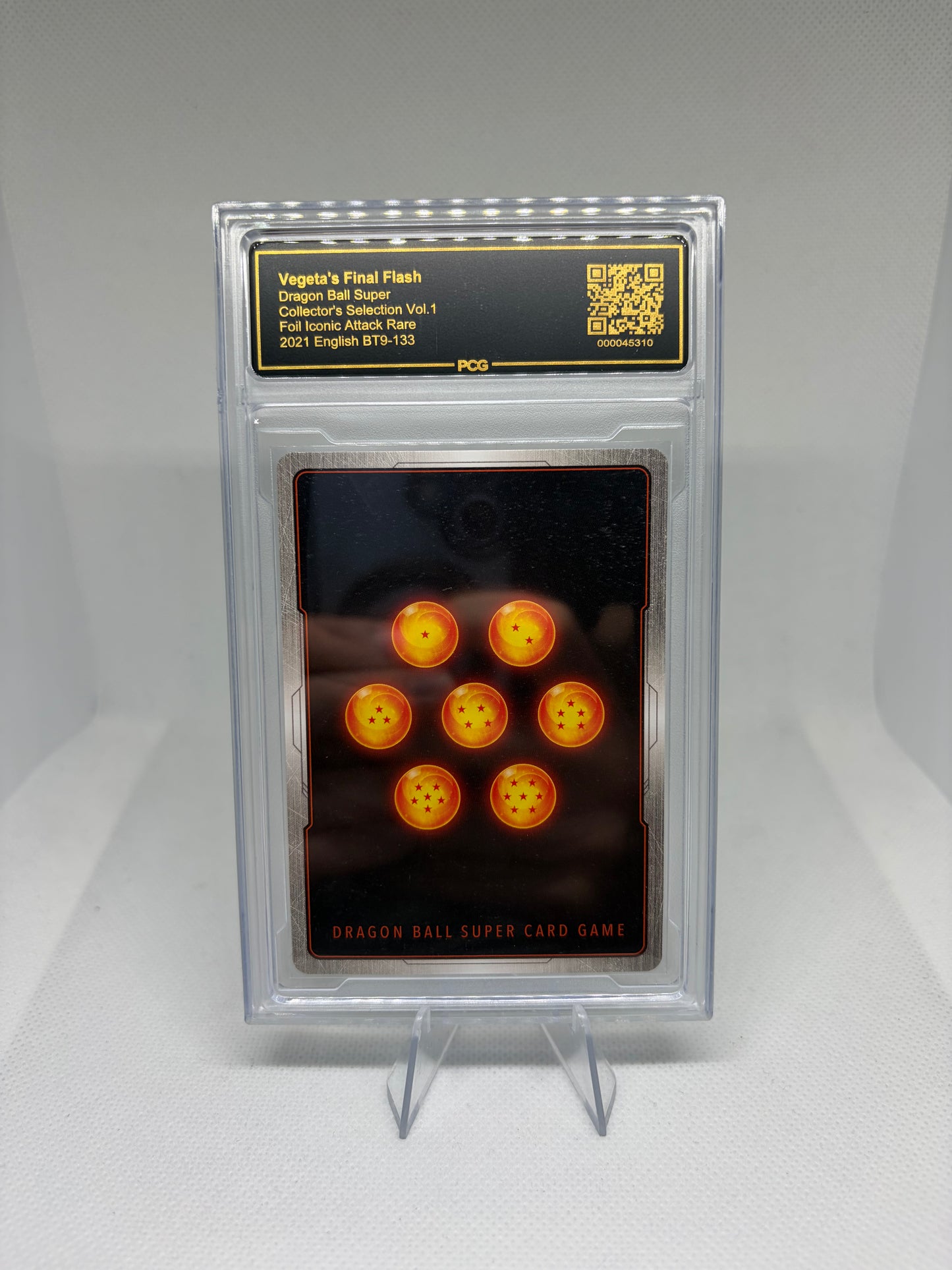 Vegeta's Final Flash Collector's Selection Vol. 1 Iconic Attack Rare PCG 10