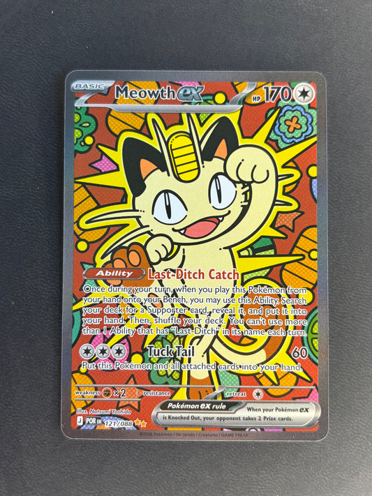 Meowth ex Perfect Order Special Illustration Rare