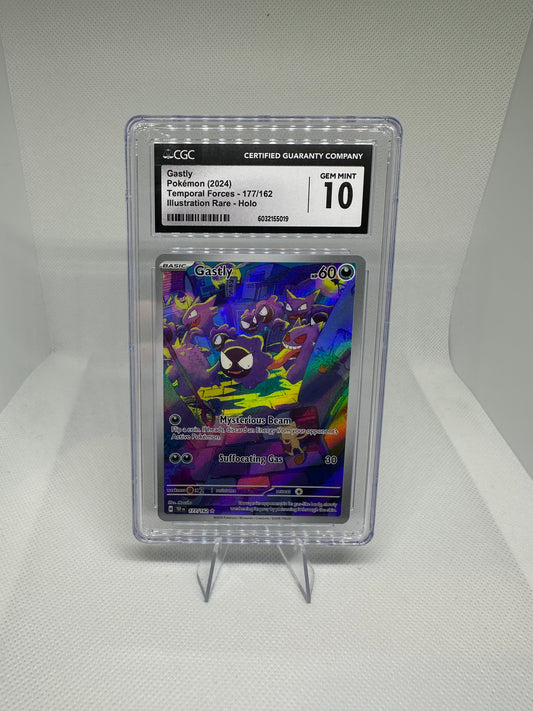 Gastly Illustration Rare CGC 10