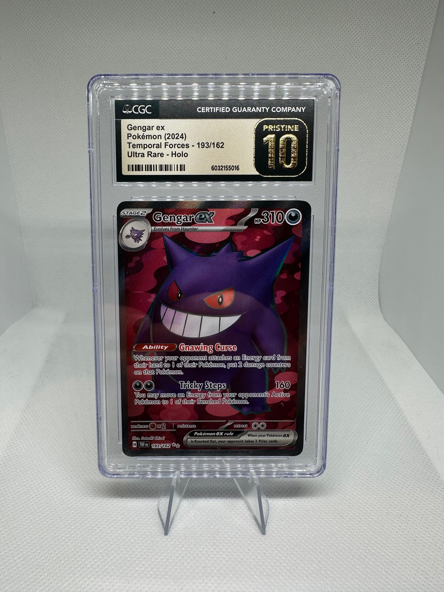 Gengar CGC PRISTINE 10 Temporal Forces