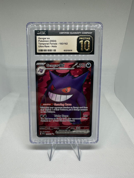 Gengar CGC PRISTINE 10 Temporal Forces