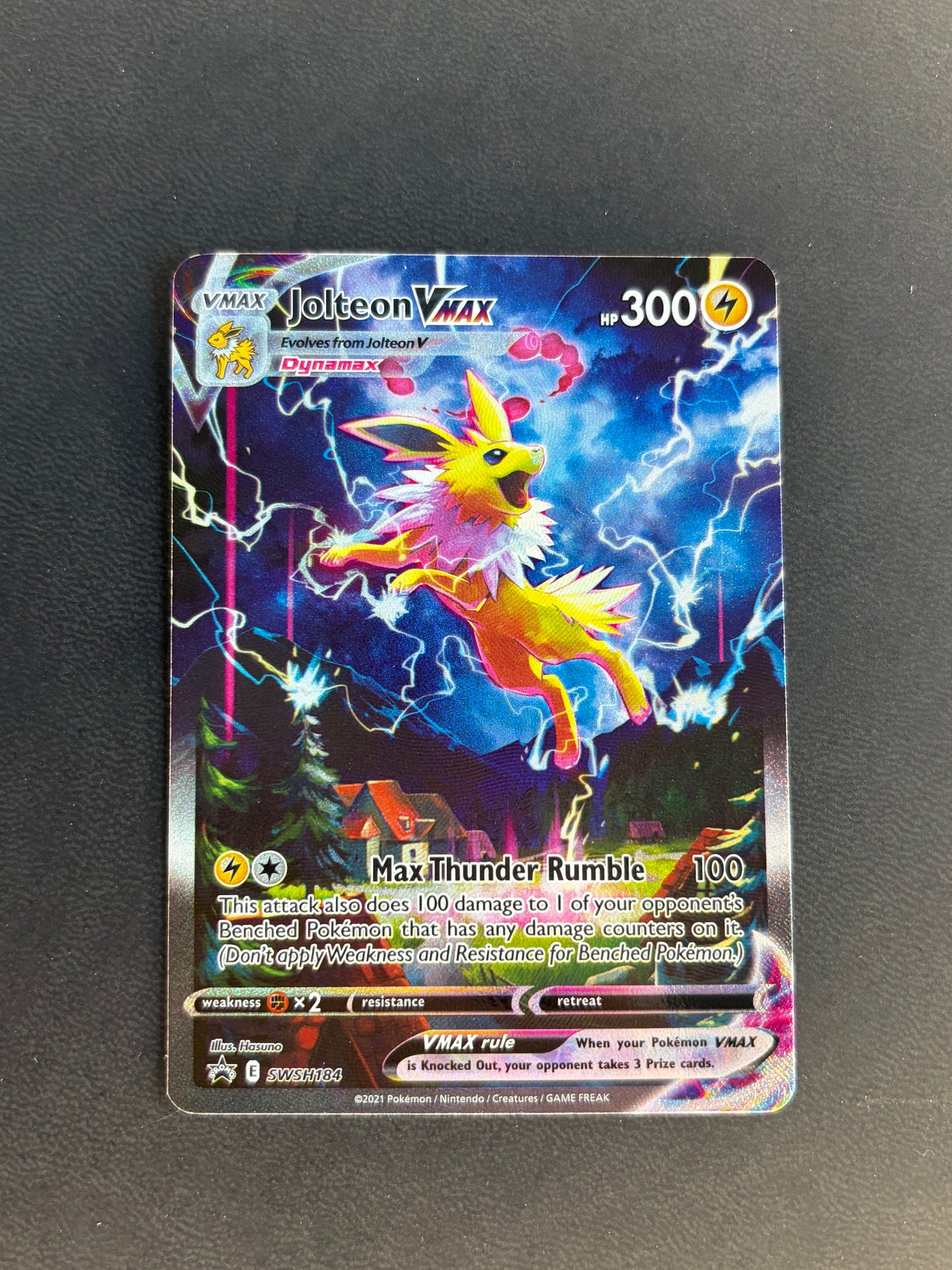 Jolteon VMAX Sword & Shield Promo Promo • SWSH184 Holofoil