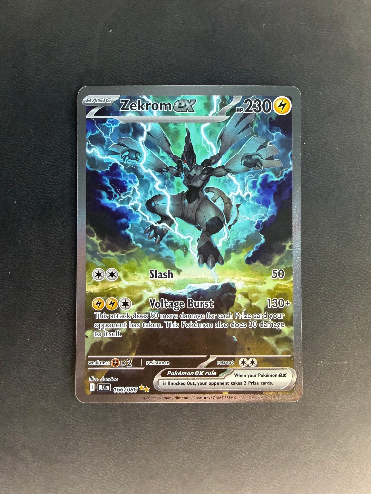 Zekrom ex Black Bolt Special Illustration Rare