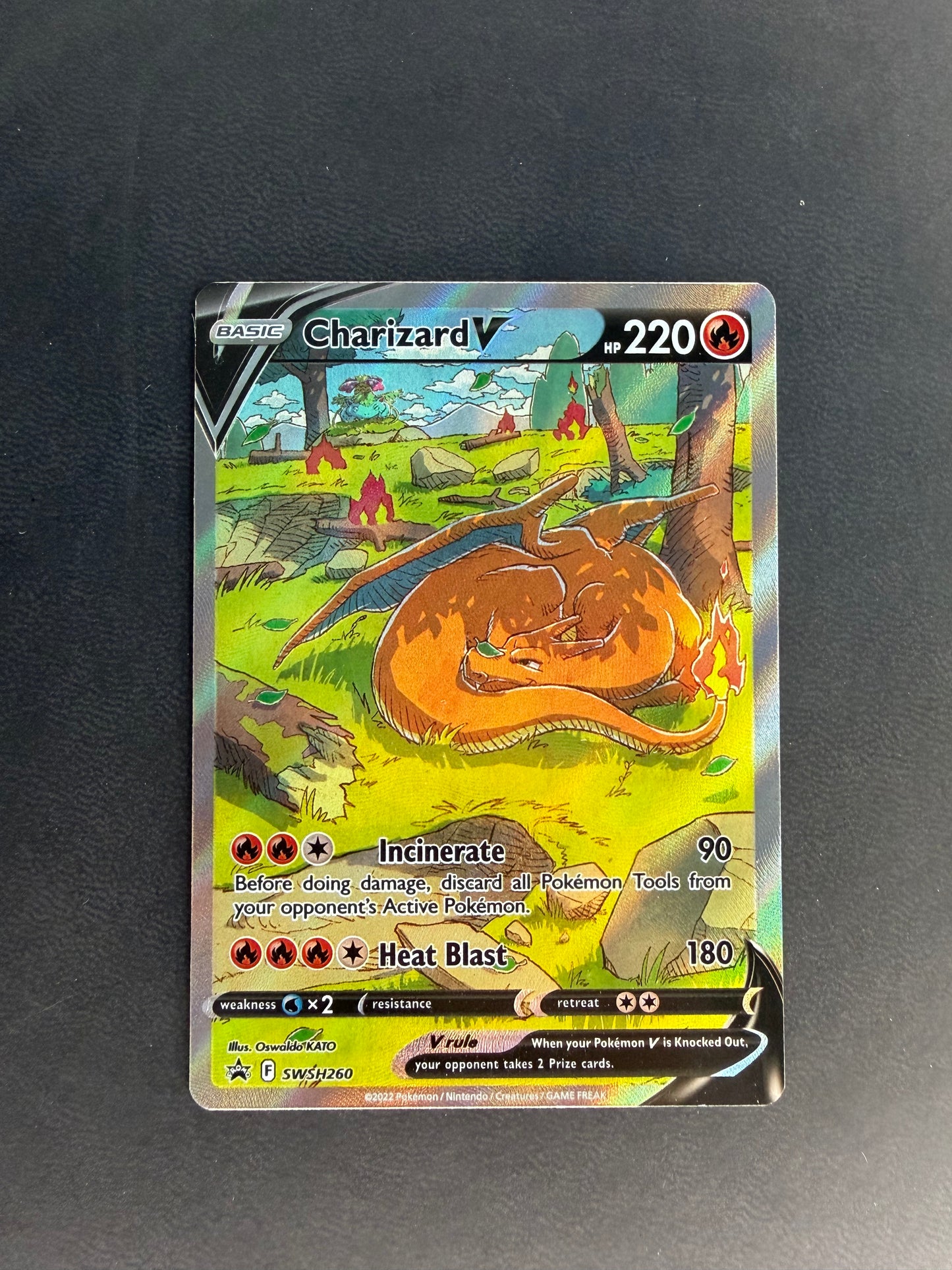 Charizard V Sword & Shield Promo • SWSH260 Holofoil
