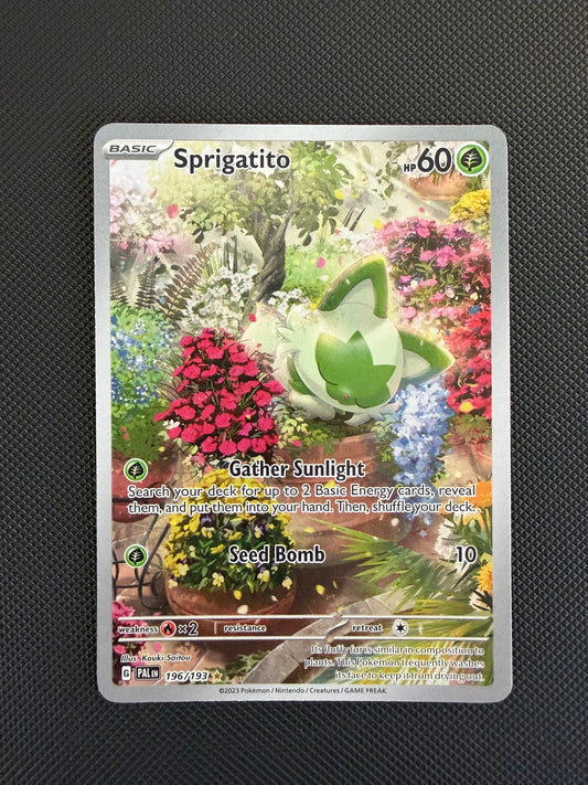 Sprigatito Paldea Evolved Illustration Rare