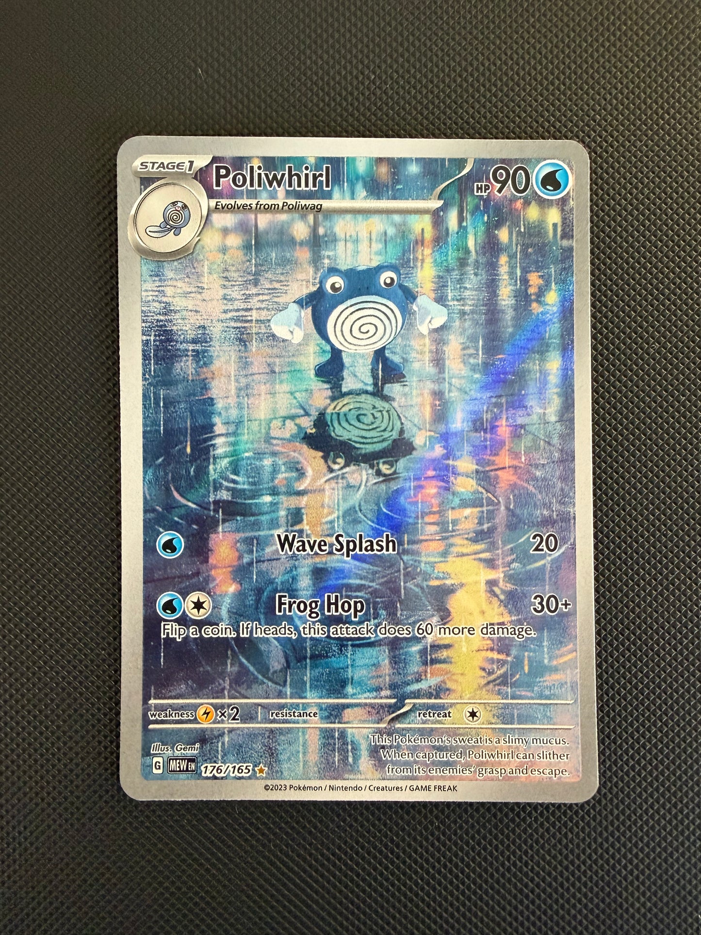 Poliwhirl SV: 151 Illustration Rare