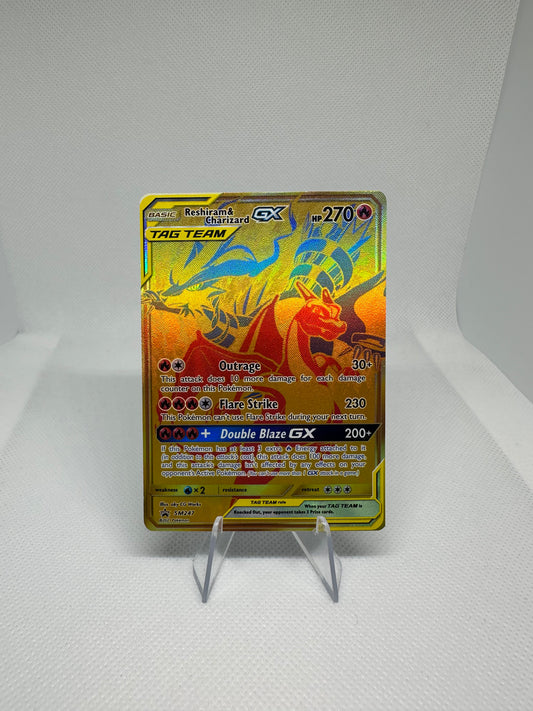 Reshiram & Charizard GX Promo