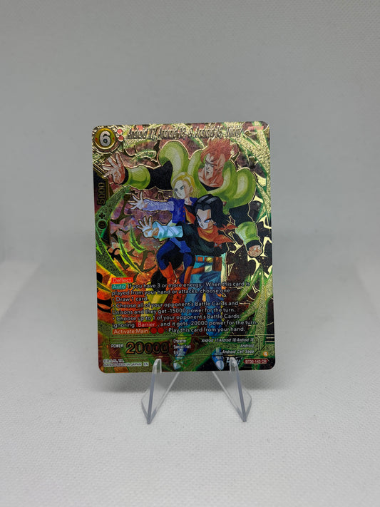 Android 17, Android 18, & Android 16, Trinity Three Glorious Fighters CR