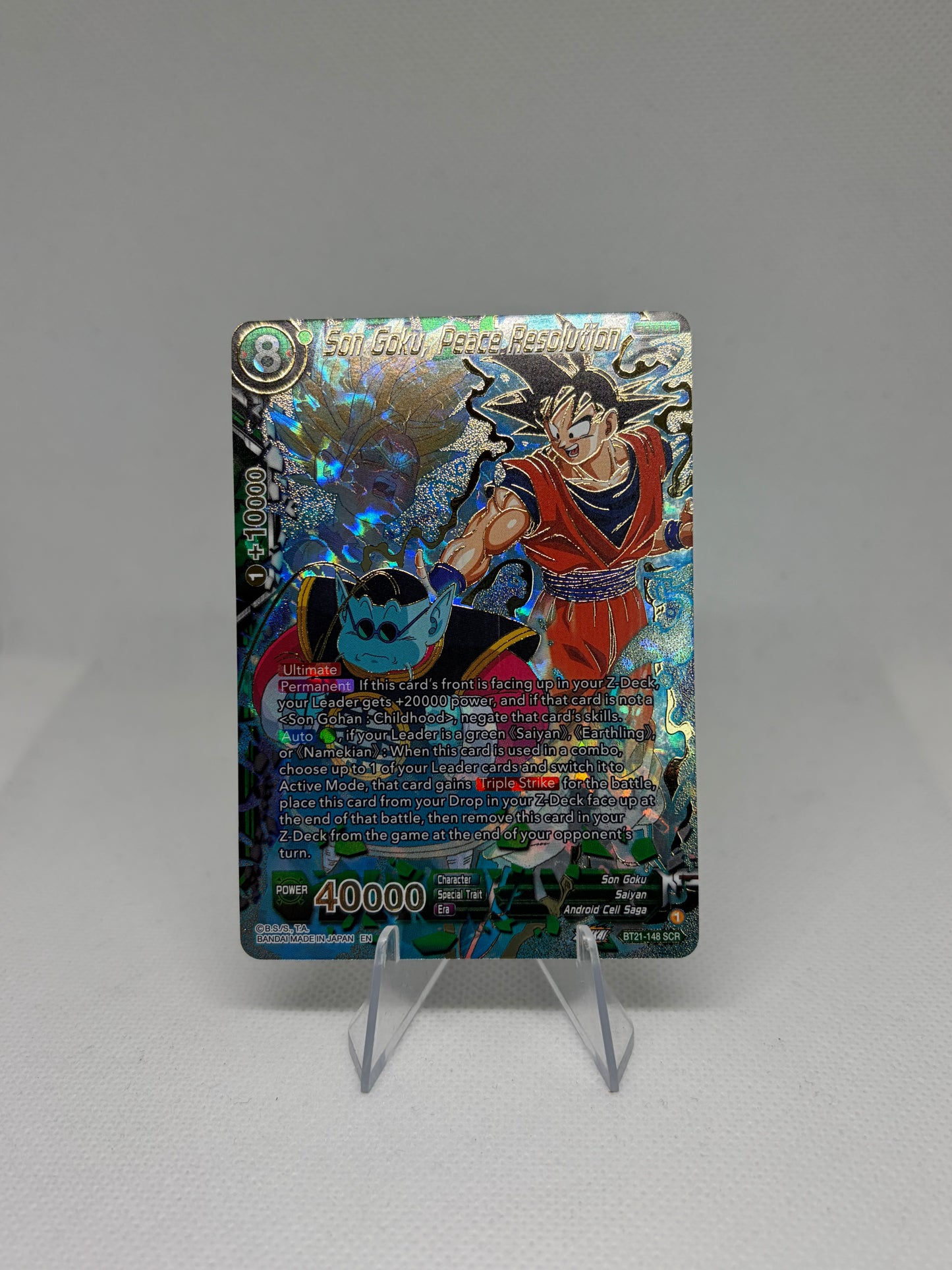Son Goku, Peace Resolution Wild Resurgence Secret Rare