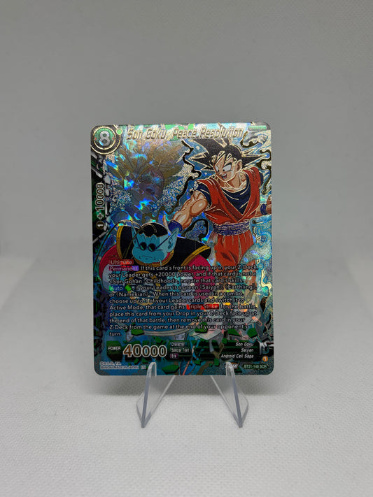 Son Goku, Peace Resolution Wild Resurgence Secret Rare