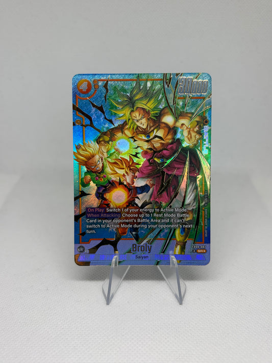 Broly Saiyan's Pride Super Rare • FB08-087 Holofoil