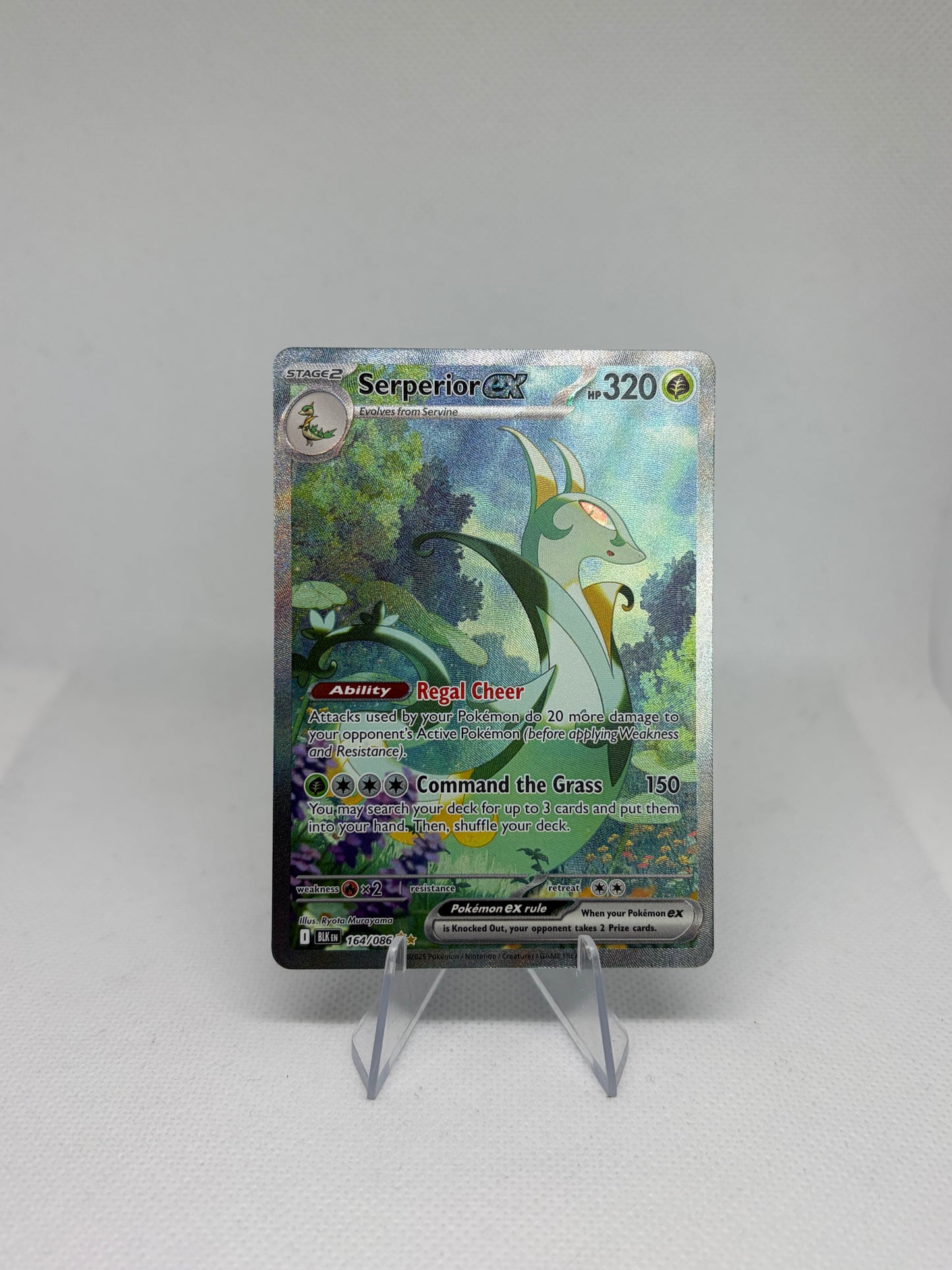 Serperior ex Black Bolt Special Illustration Rare