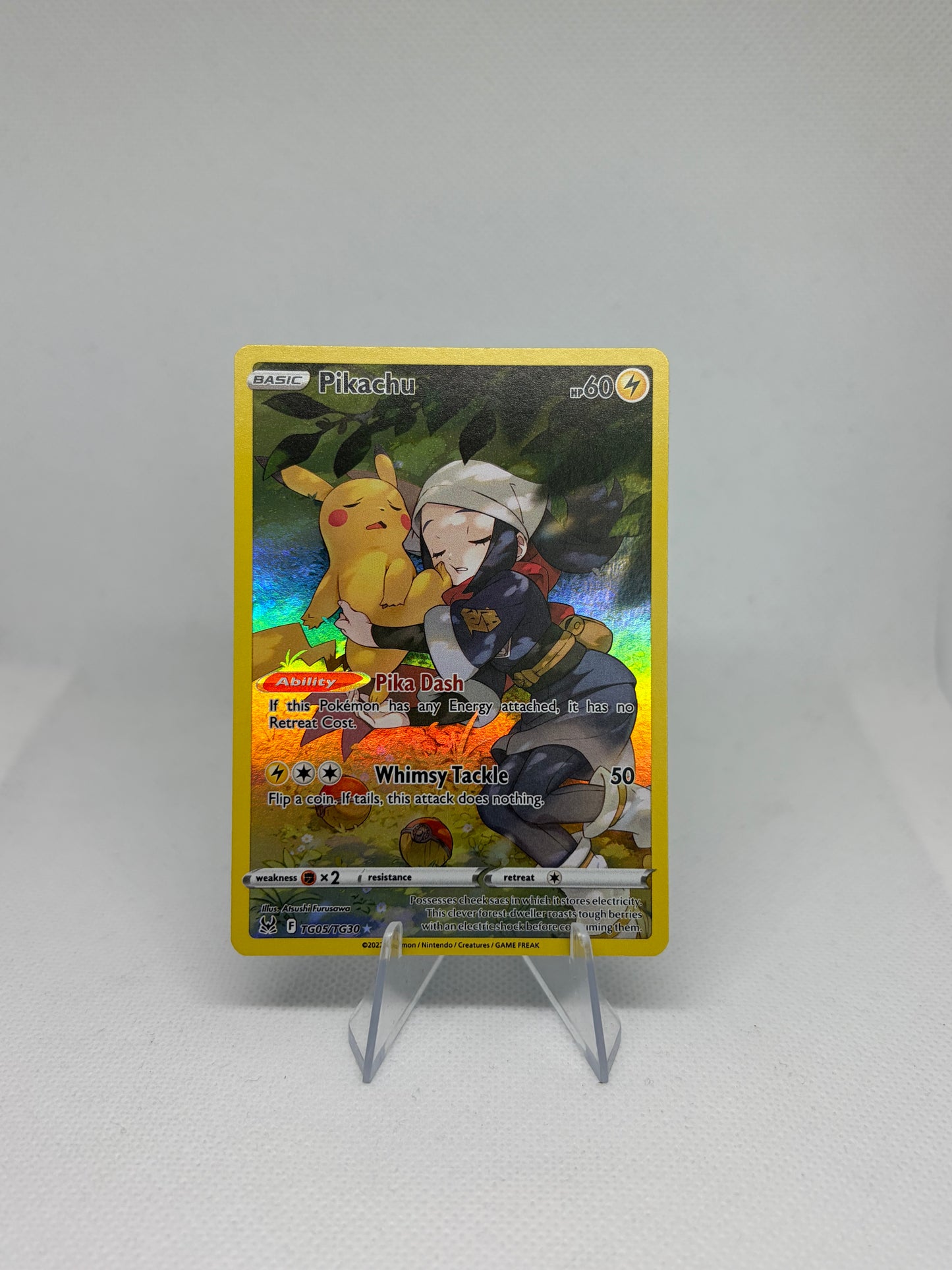 Pikachu Lost Origin Trainer Gallery Ultra Rare