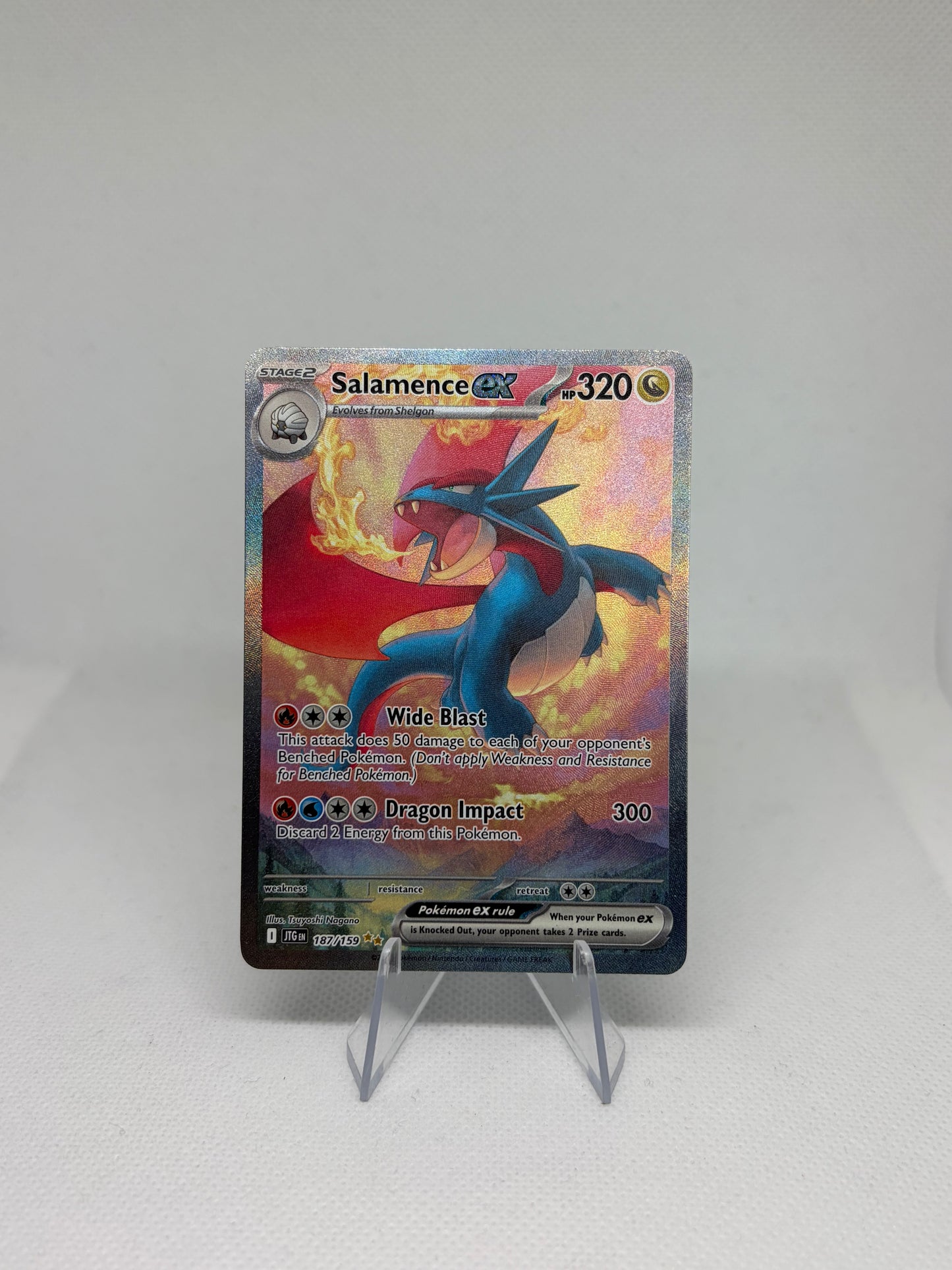 Salamence ex Journey Together Special Illustration Rare