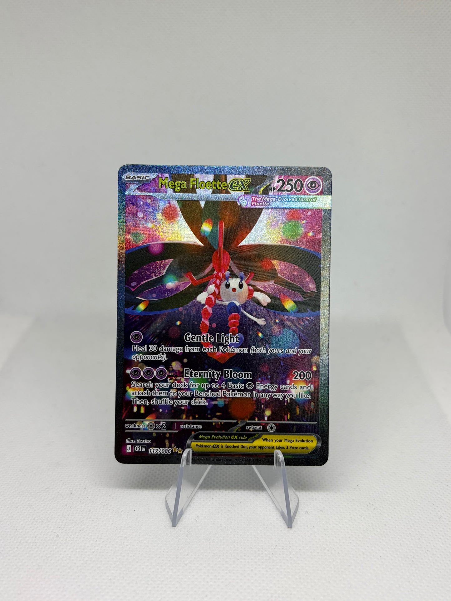 Mega Floette ex Chaos Rising Special Illustration Rare