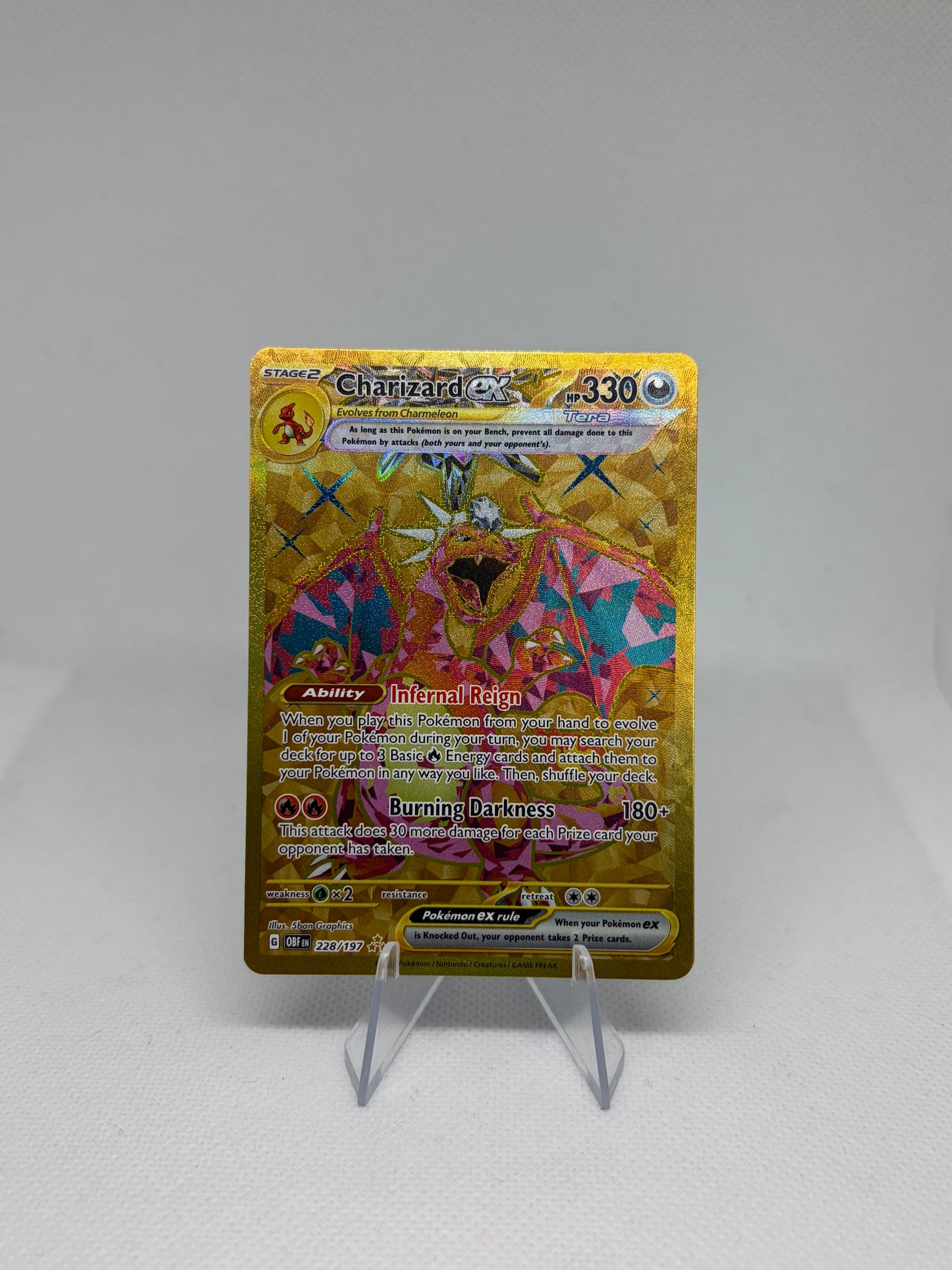 Charizard ex Obsidian Flames Hyper Rare