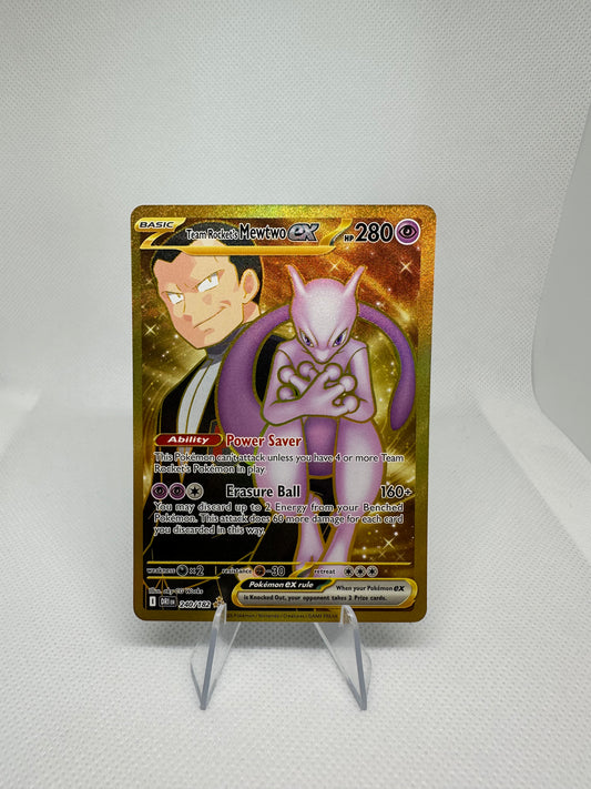Team Rockets Mewtwo GOLD Full Art