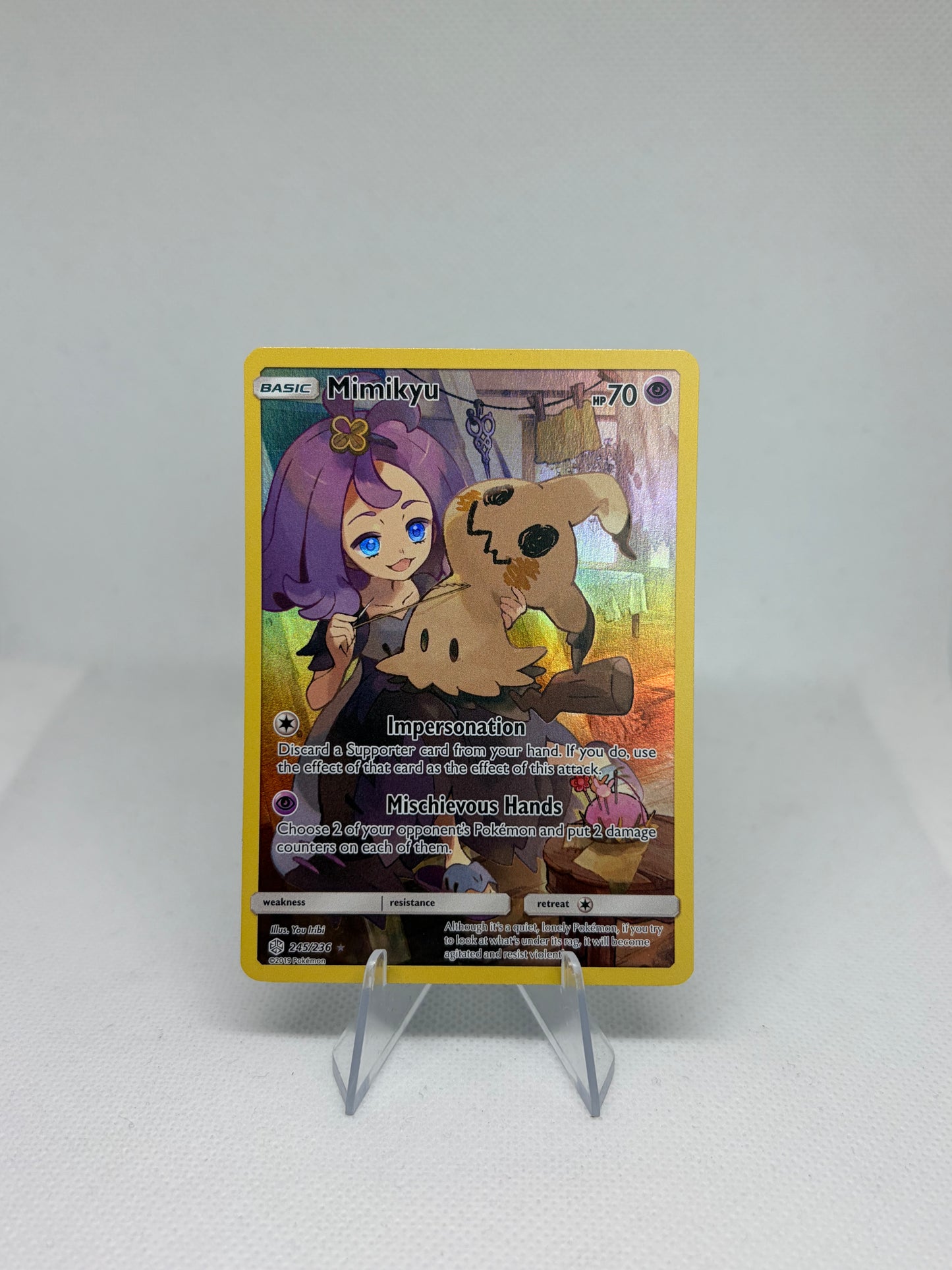 Mimikyu (Secret) Cosmic Eclipse Secret Rare