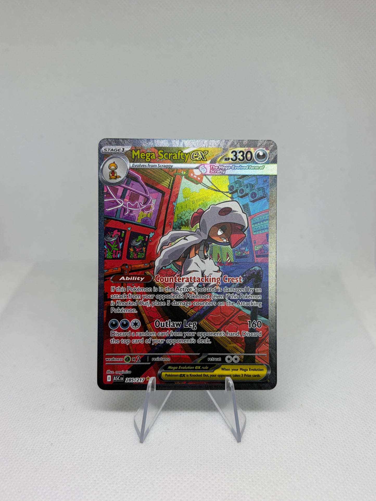Mega Scrafty ex Ascended Heroes Special Illustration Rare