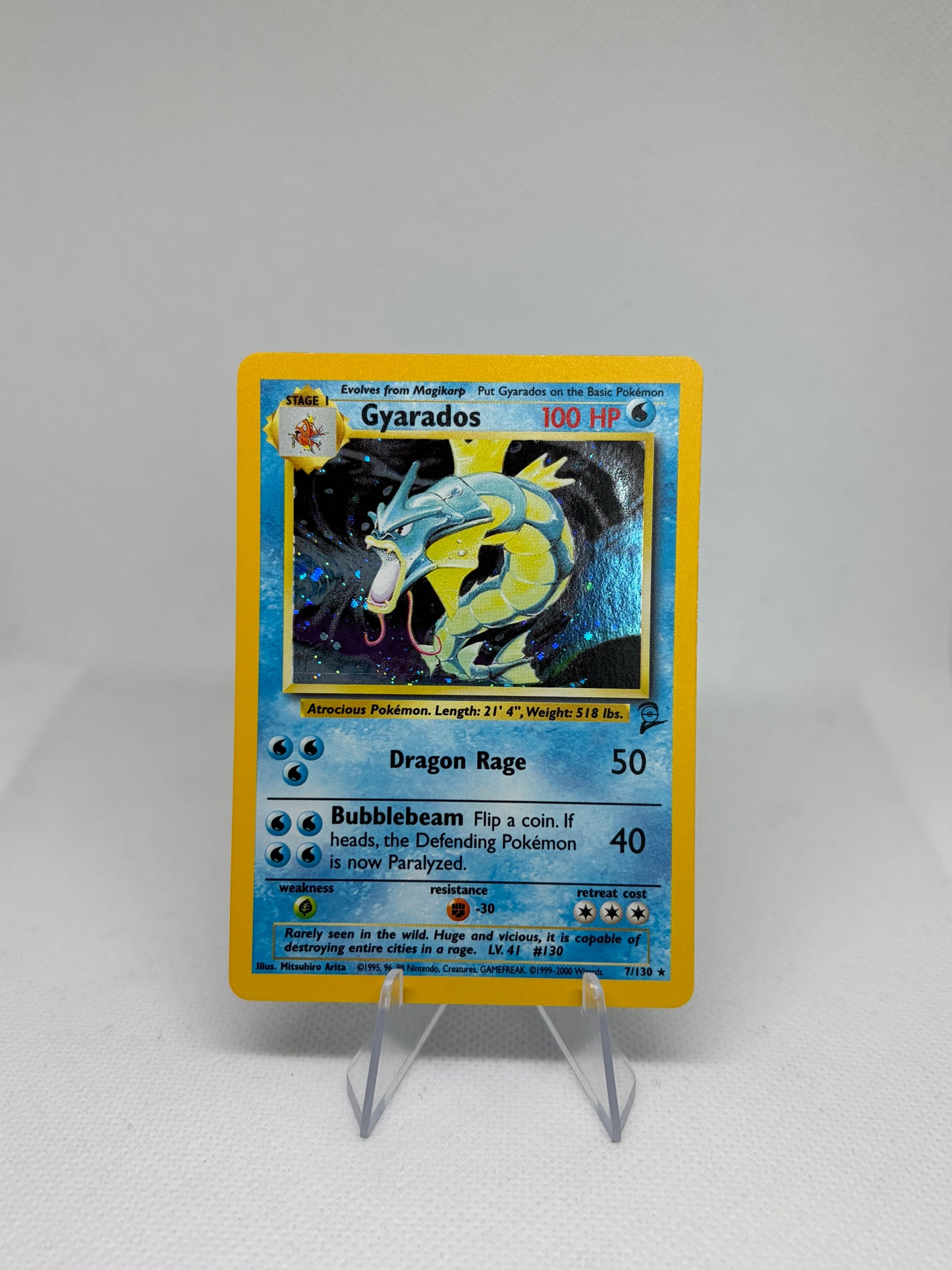 Gyarados Base Set 2 Holo Rare
